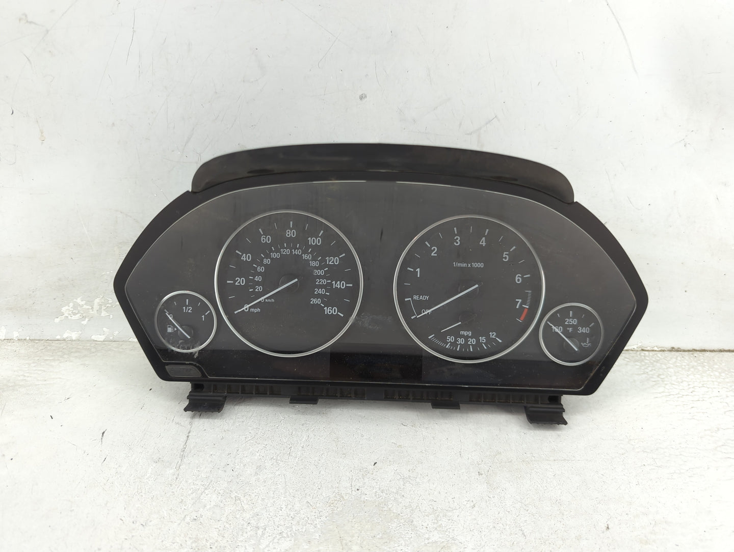 2015-2016 Bmw 320i Instrument Cluster Speedometer Gauges P/N:14369510 9382199-01 Miles: Fits OEM Used Auto Parts - Oemusedau