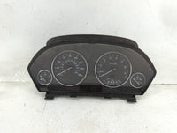 2015-2016 Bmw 320i Instrument Cluster Speedometer Gauges P/N:14369510 9382199-01 Miles: Fits OEM Used Auto Parts - Oemusedau