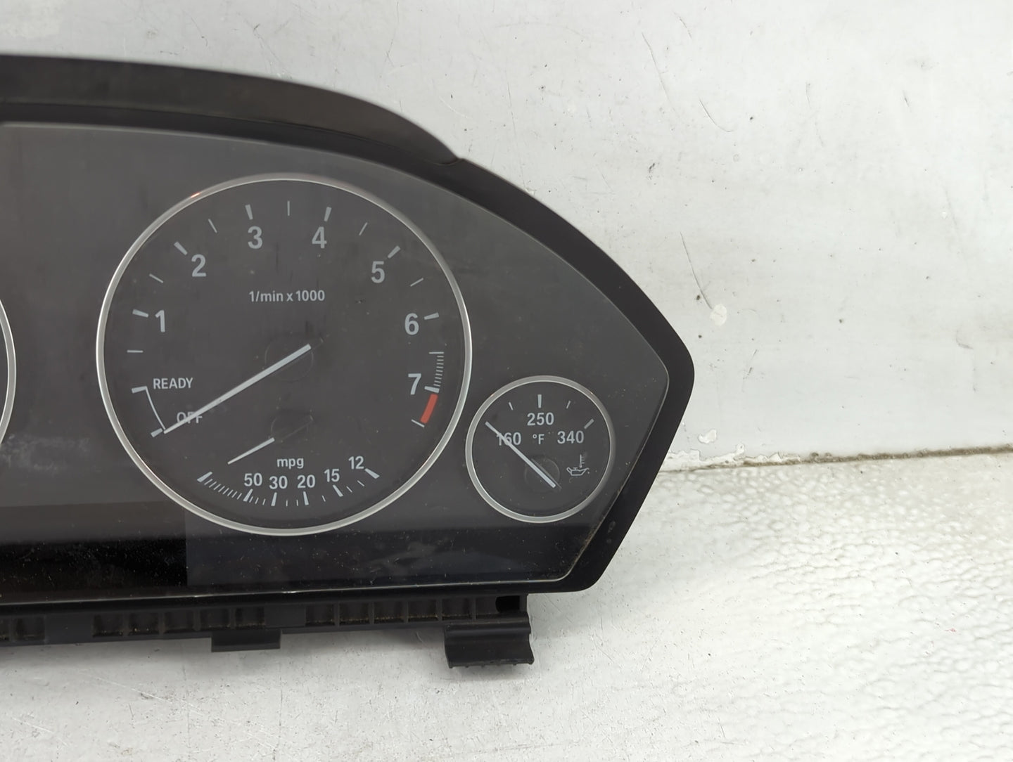 2015-2016 Bmw 320i Instrument Cluster Speedometer Gauges P/N:14369510 9382199-01 Miles: Fits OEM Used Auto Parts - Oemusedau