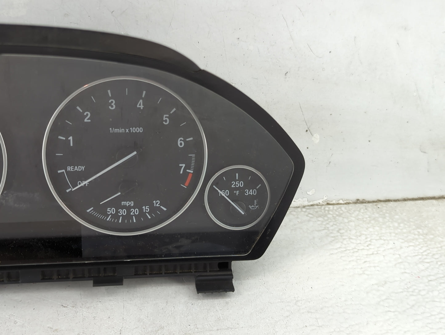 2015-2016 Bmw 320i Instrument Cluster Speedometer Gauges P/N:14369510 9382199-01 Miles: Fits OEM Used Auto Parts - Oemusedau