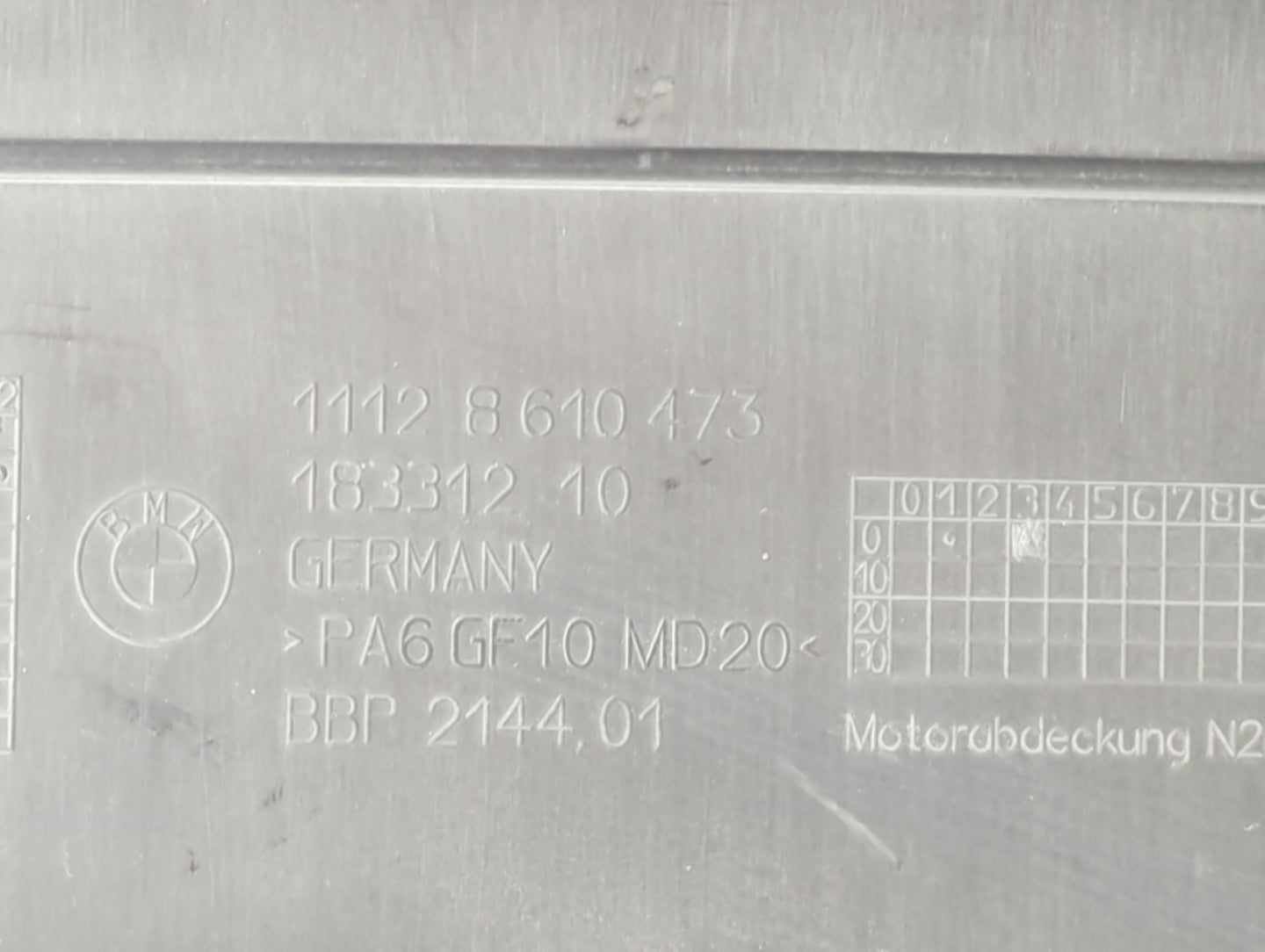 2016 Bmw 320i Engine Cover - Oemusedautoparts1.com