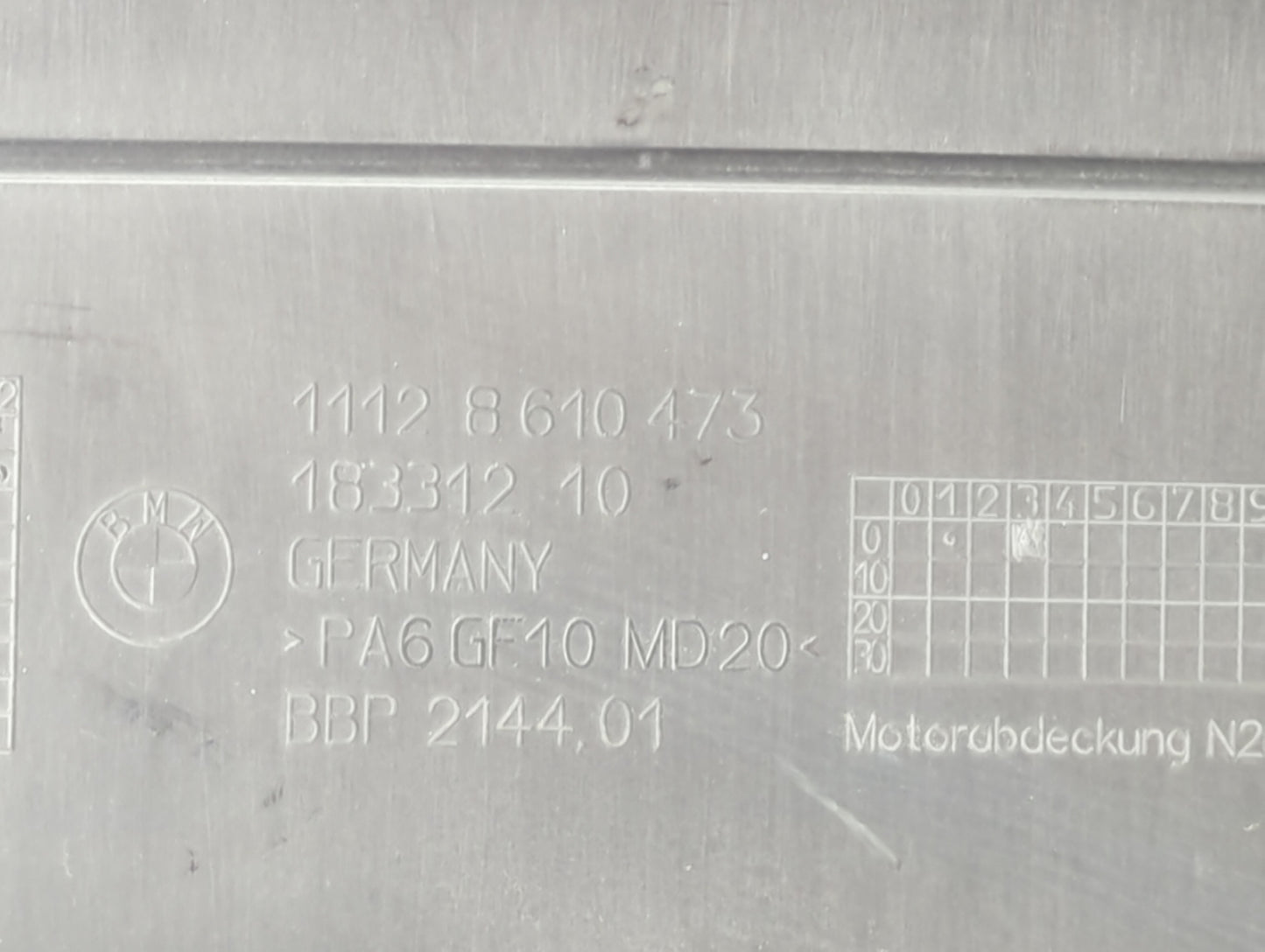 2016 Bmw 320i Engine Cover - Oemusedautoparts1.com