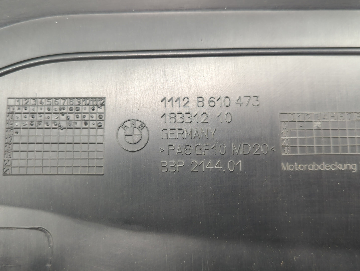 2016 Bmw 320i Engine Cover - Oemusedautoparts1.com