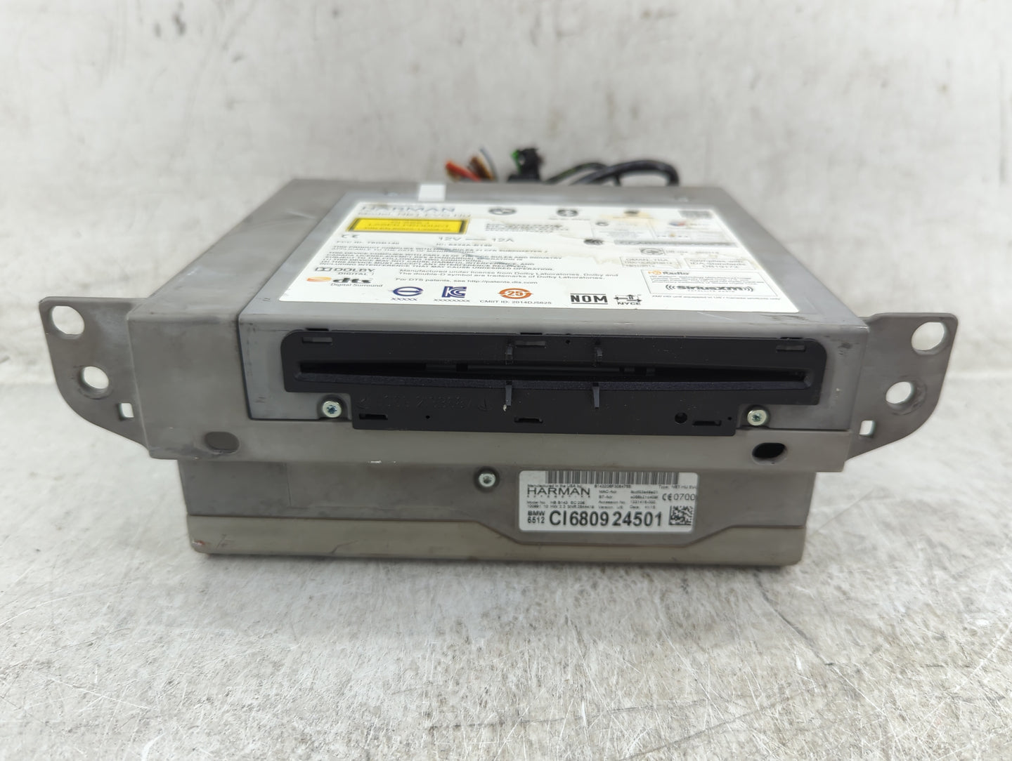 2014-2016 Bmw 328 Radio AM FM Cd Player Receiver Replacement P/N:NBT EVO HU T8GB140 Fits Fits 2014 2015 2016 2017 2018 2019 