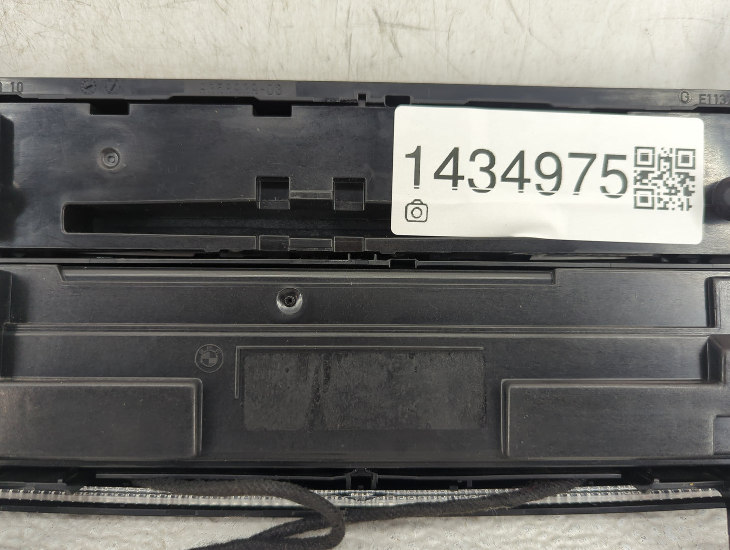2016 Bmw 328 Climate Control Module Temperature AC/Heater Replacement P/N:9358939-03 E1137324 Fits OEM Used Auto Parts - Oem