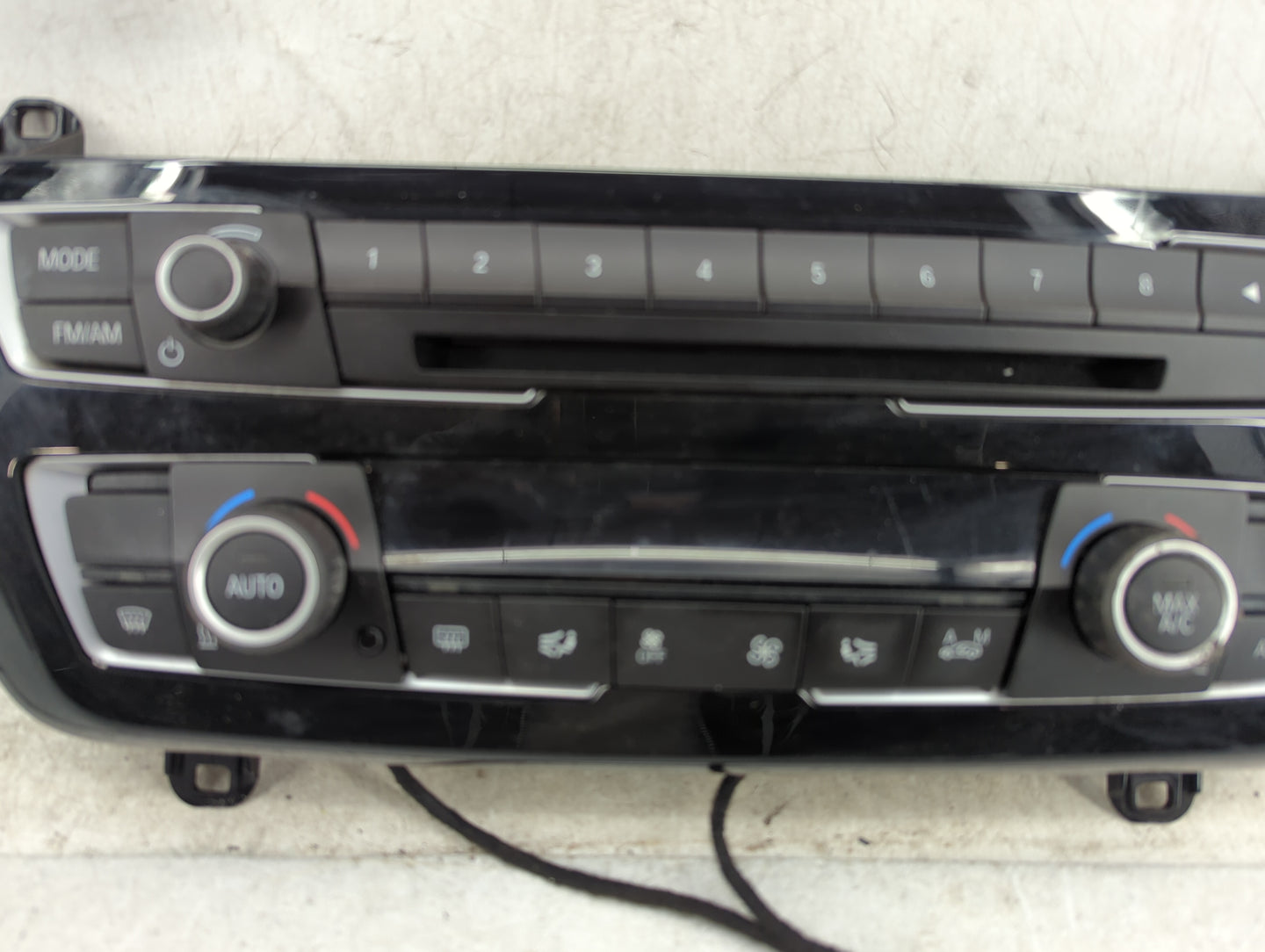 2016 Bmw 328 Climate Control Module Temperature AC/Heater Replacement P/N:9358939-03 17313810 Fits OEM Used Auto Parts - Oem