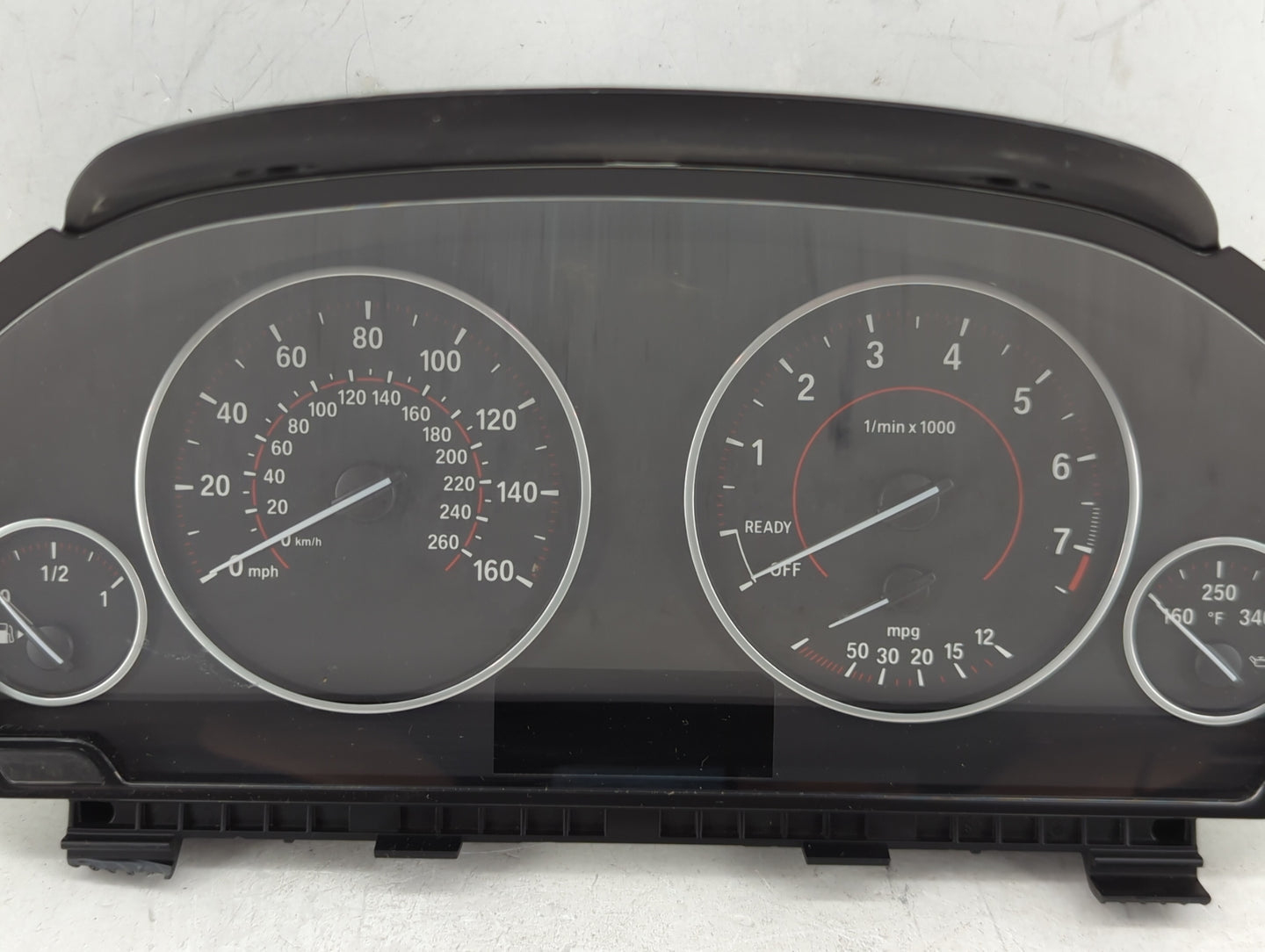 2016 Bmw 328 Instrument Cluster Speedometer Gauges P/N:2273585 300093706, 0303049359 Miles: Fits OEM Used Auto Parts - Oemus
