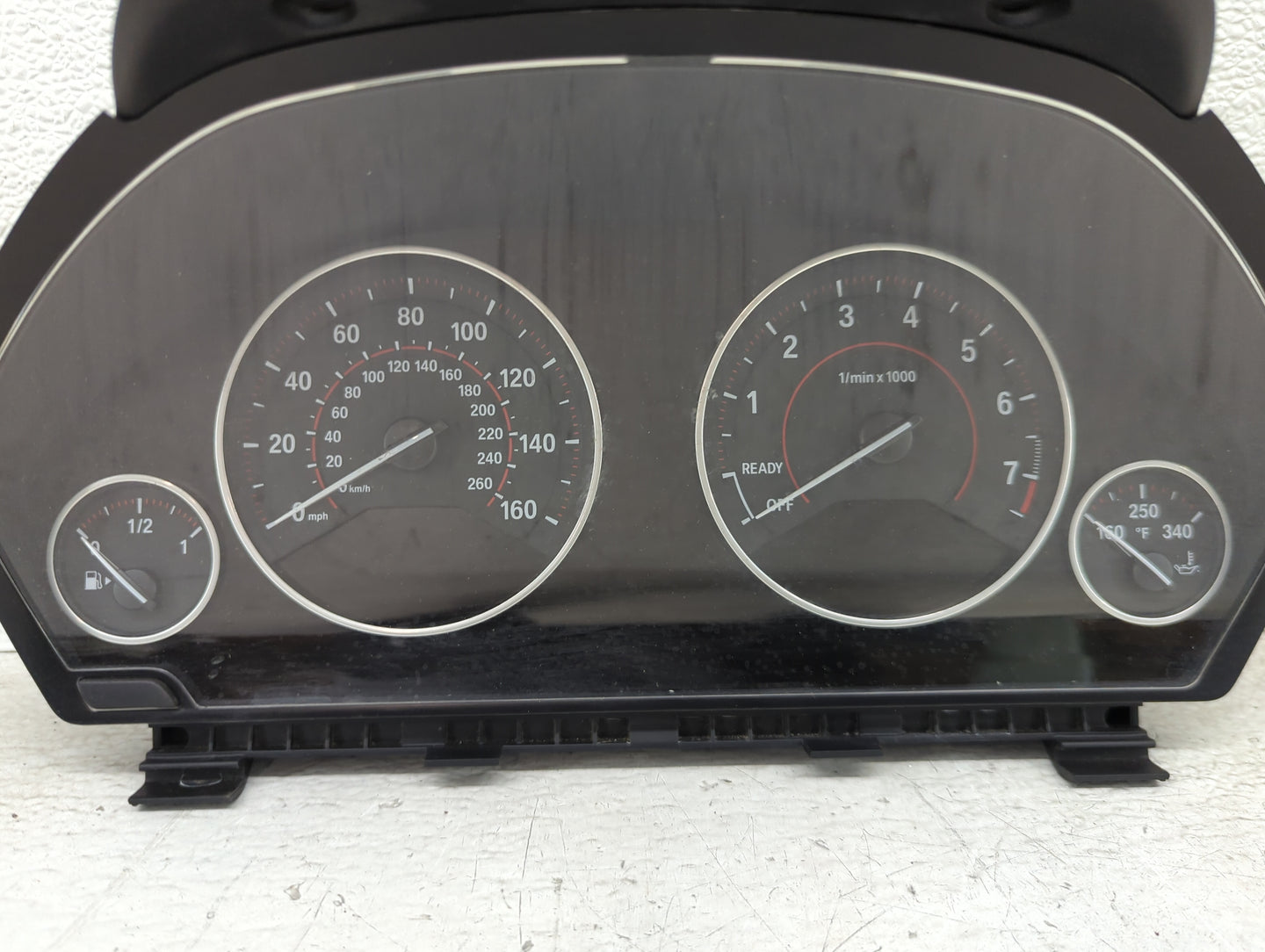 2012-2016 Bmw 328 Instrument Cluster Speedometer Gauges P/N:6210IK6805223 17649411 Miles: Fits OEM Used Auto Parts - Oemused