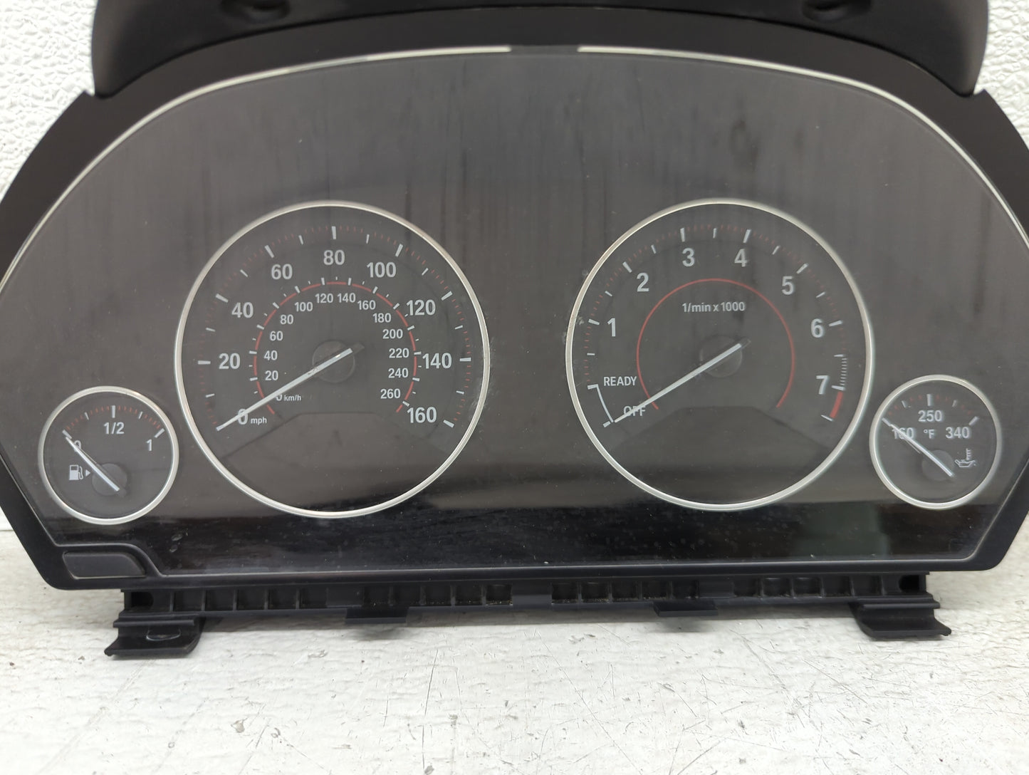 2012-2016 Bmw 328 Instrument Cluster Speedometer Gauges P/N:6210IK6805223 17649411 Miles: Fits OEM Used Auto Parts - Oemused