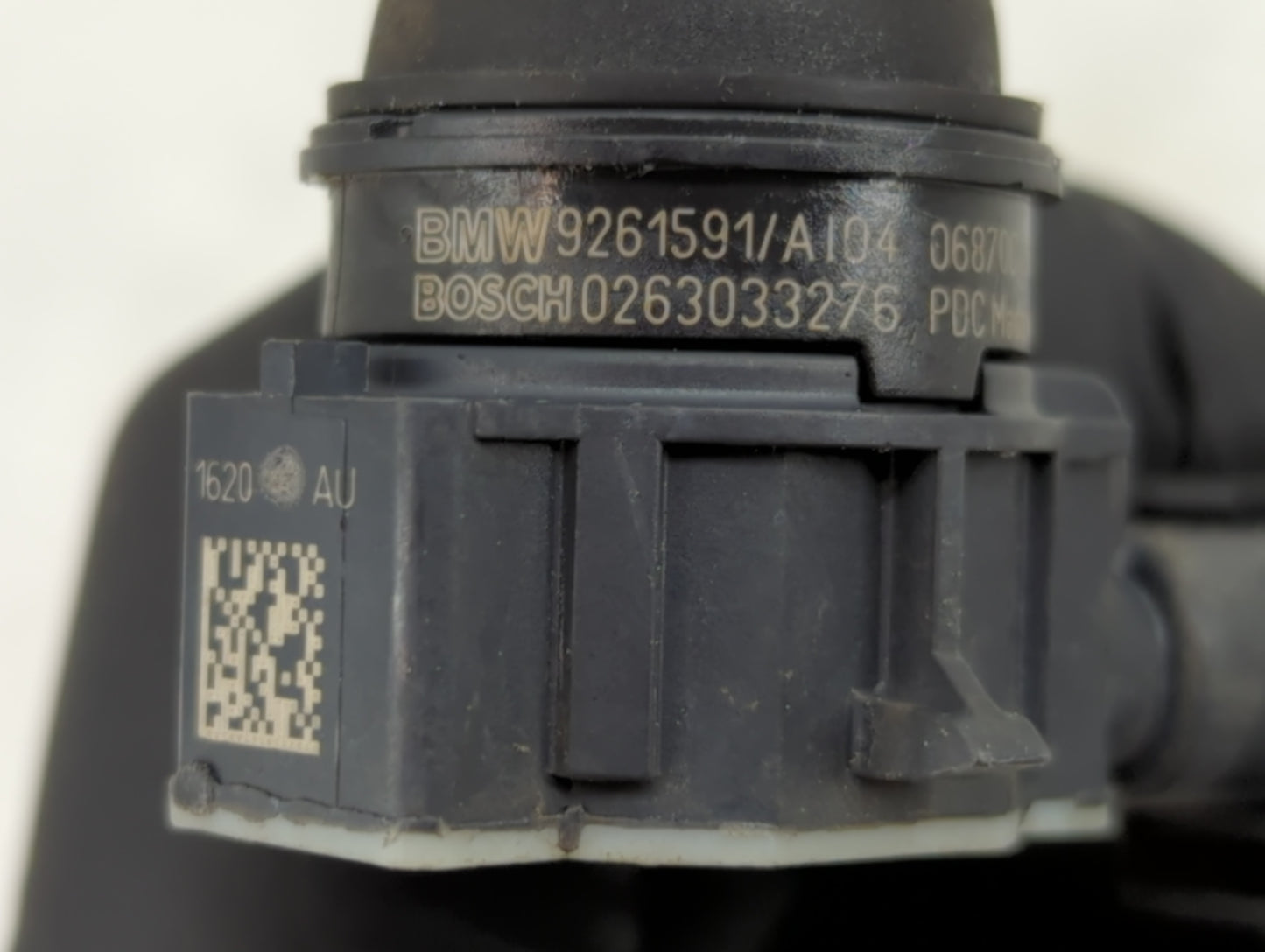 2016 Bmw 328 Front Park Assist Sensor Black - Oemusedautoparts1.com