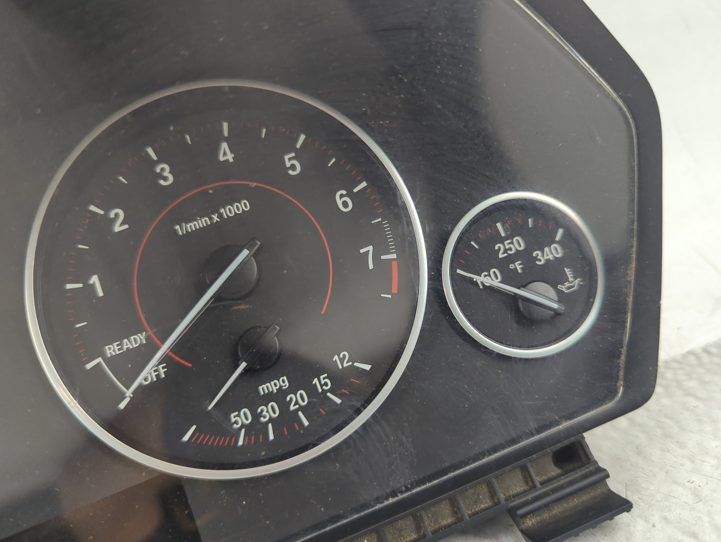2012-2016 Bmw 328 Instrument Cluster Speedometer Gauges P/N:6210IK6805223 17649411 Miles: Fits OEM Used Auto Parts - Oemused