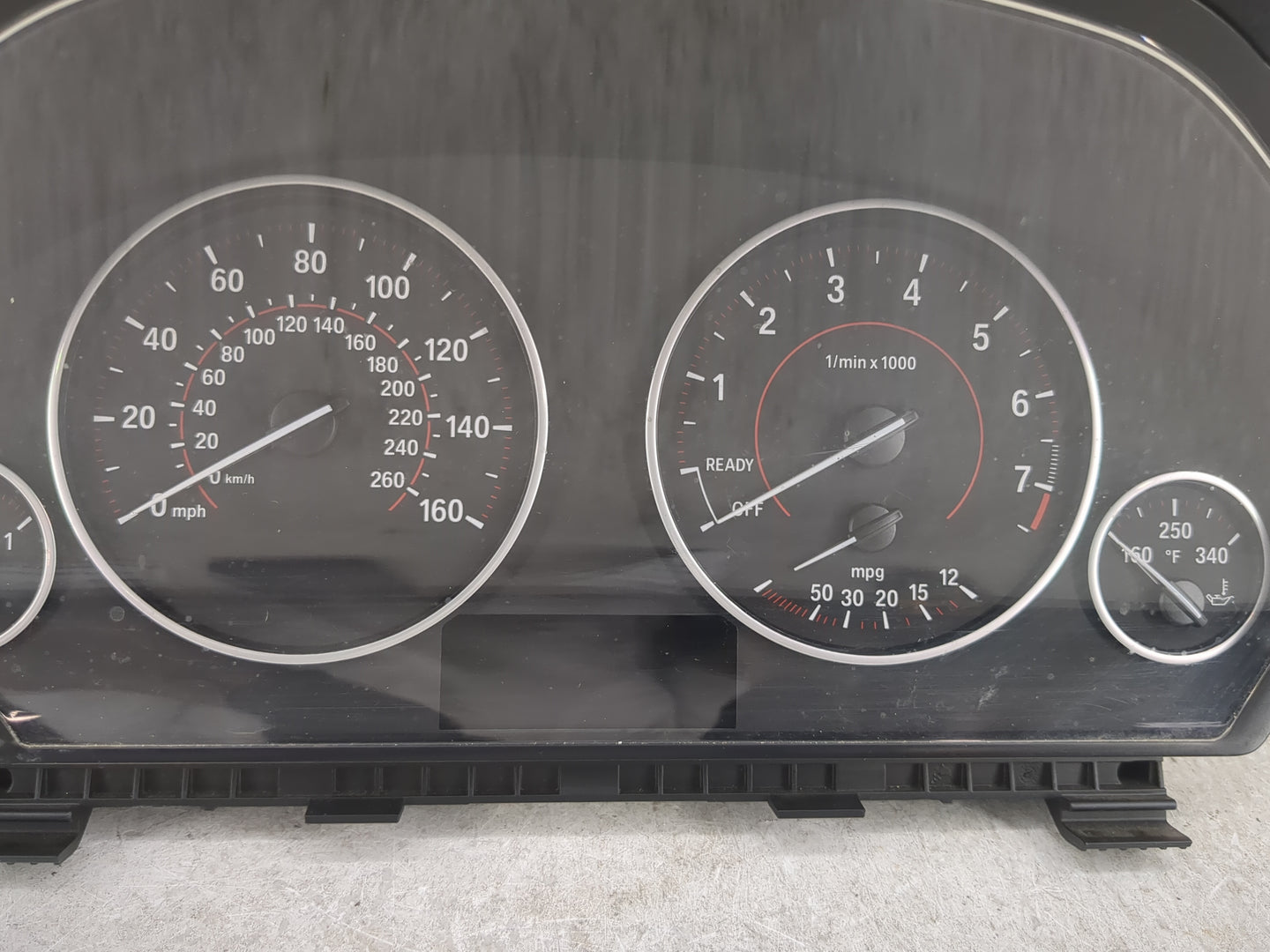 2012-2016 Bmw 328 Instrument Cluster Speedometer Gauges P/N:6210IK6805223 17649411 Miles: Fits OEM Used Auto Parts - Oemused