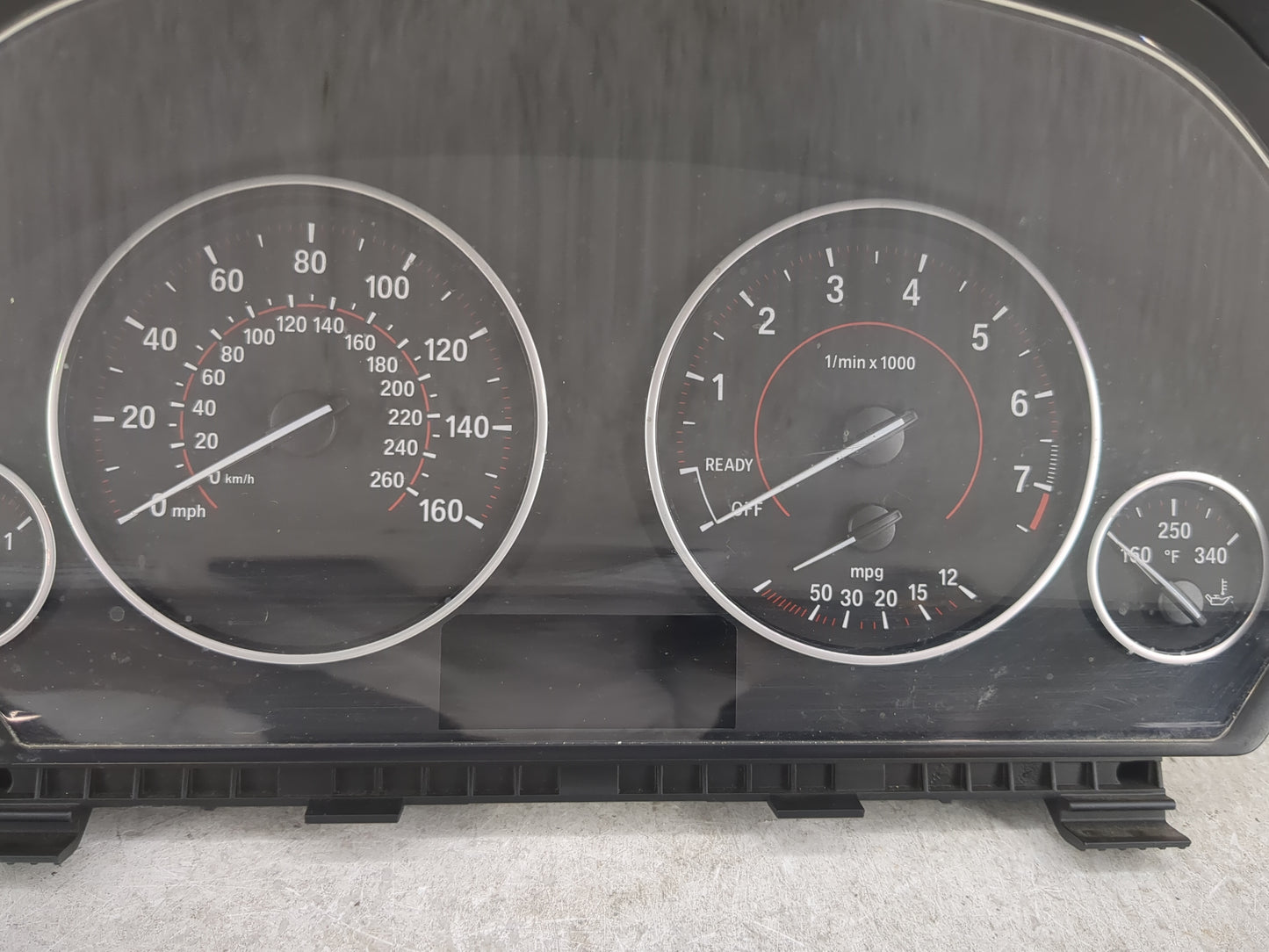 2012-2016 Bmw 328 Instrument Cluster Speedometer Gauges P/N:6210IK6805223 17649411 Miles: Fits OEM Used Auto Parts - Oemused
