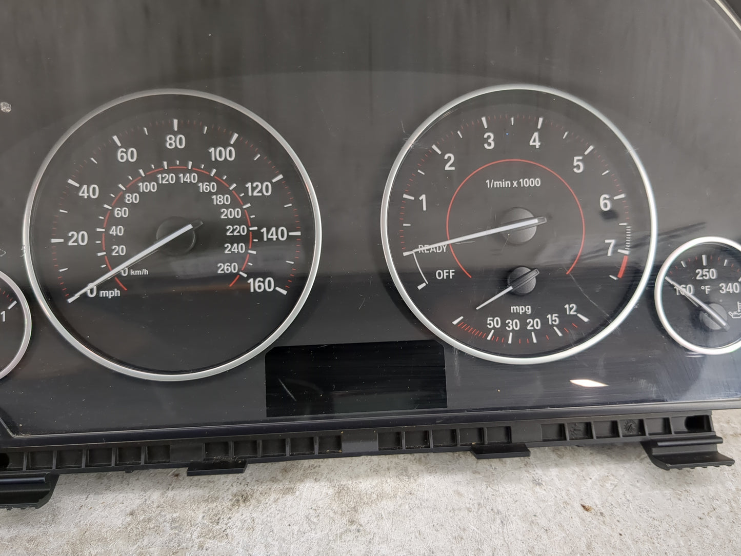 2012-2016 Bmw 328 Instrument Cluster Speedometer Gauges P/N:6210IK6805223 17649411 Miles:116K Fits OEM Used Auto Parts - Oem