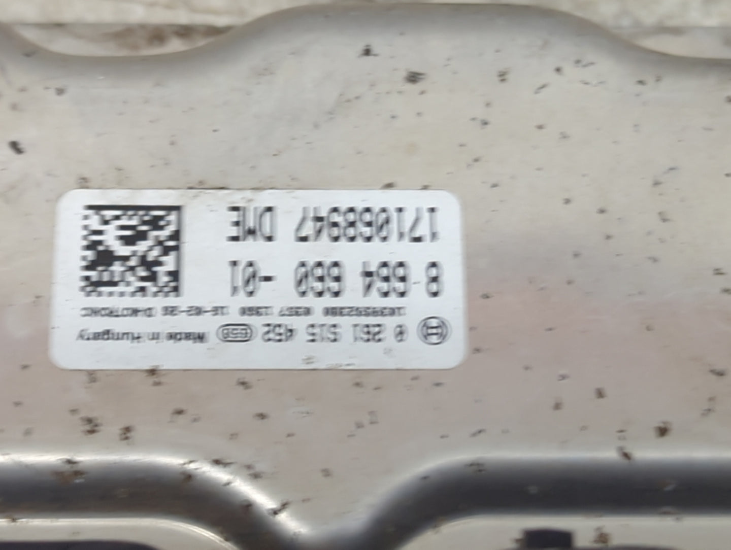 2013-2016 Bmw 328 PCM Engine Control Computer ECU ECM PCU OEM P/N:8 664 660-01 1710689947 Fits Fits 2013 2014 2015 2016 2017