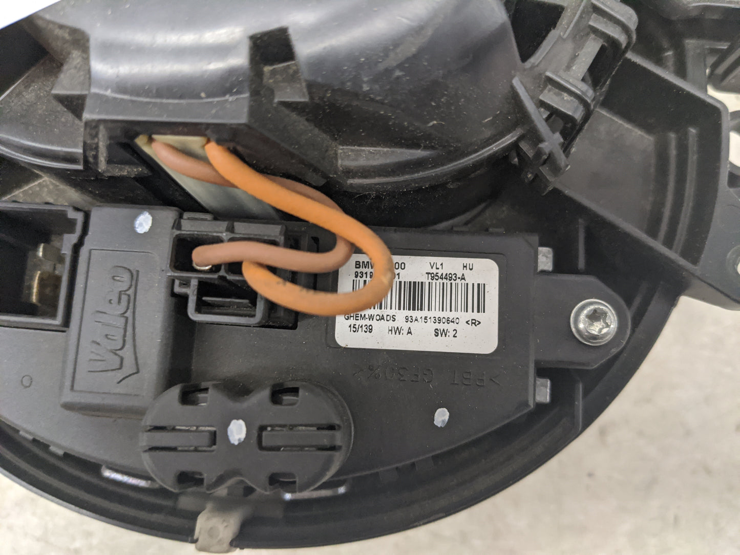 2012-2016 Bmw 328i Heater AC Blower Motor P/N:T954493-A T921557 Fits Fits 2012 2013 2014 2015 2016 2017 2018 2019 2020 2021 