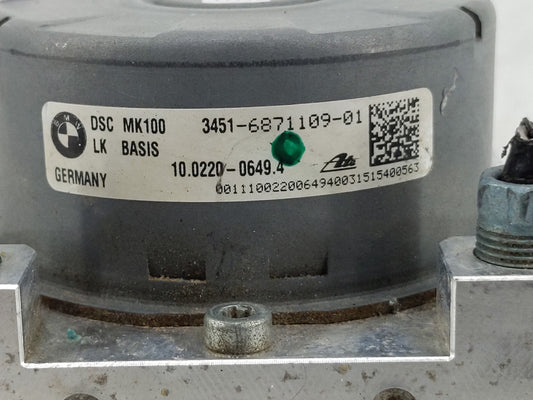 2014-2016 Bmw 328i ABS Pump Control Module Replacement P/N:3451-6871109-01 Fits Fits 2014 2015 2016 2017 2018 2019 2020 2021 OEM Used Auto Parts