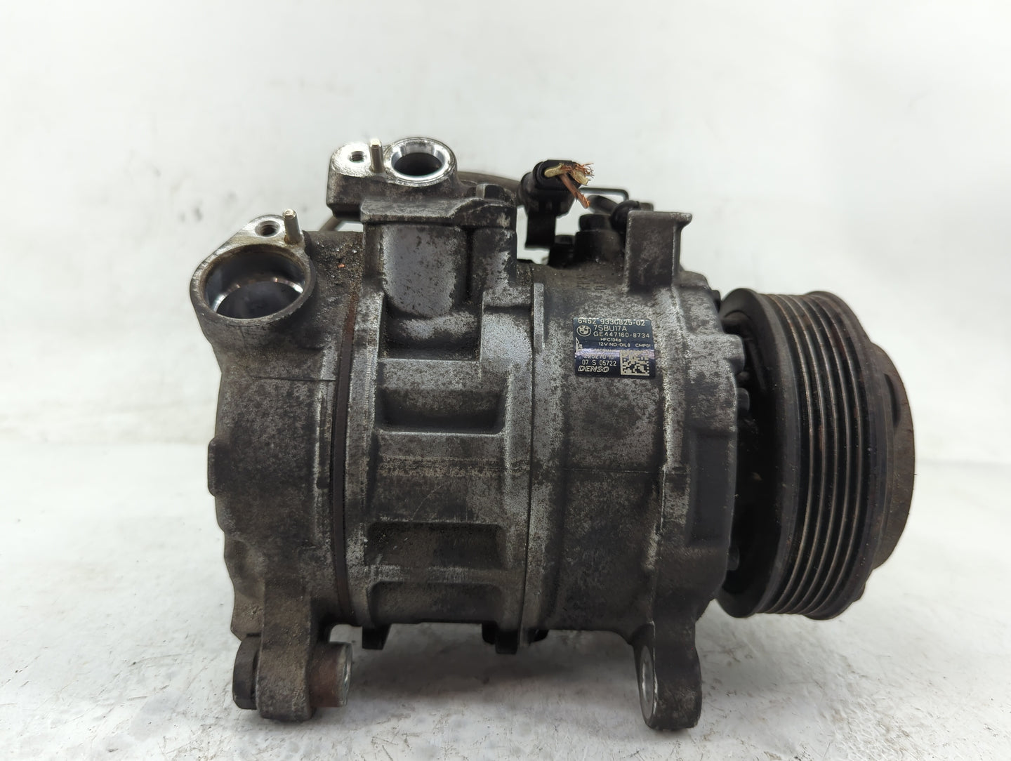 2012-2015 Bmw 328i Air Conditioning A/c Ac Compressor Oem - Oemusedautoparts1.com
