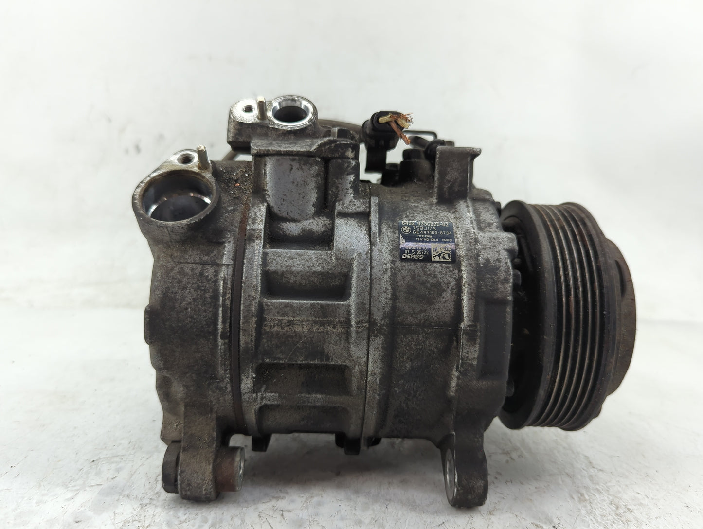 2012-2015 Bmw 328i Air Conditioning A/c Ac Compressor Oem - Oemusedautoparts1.com