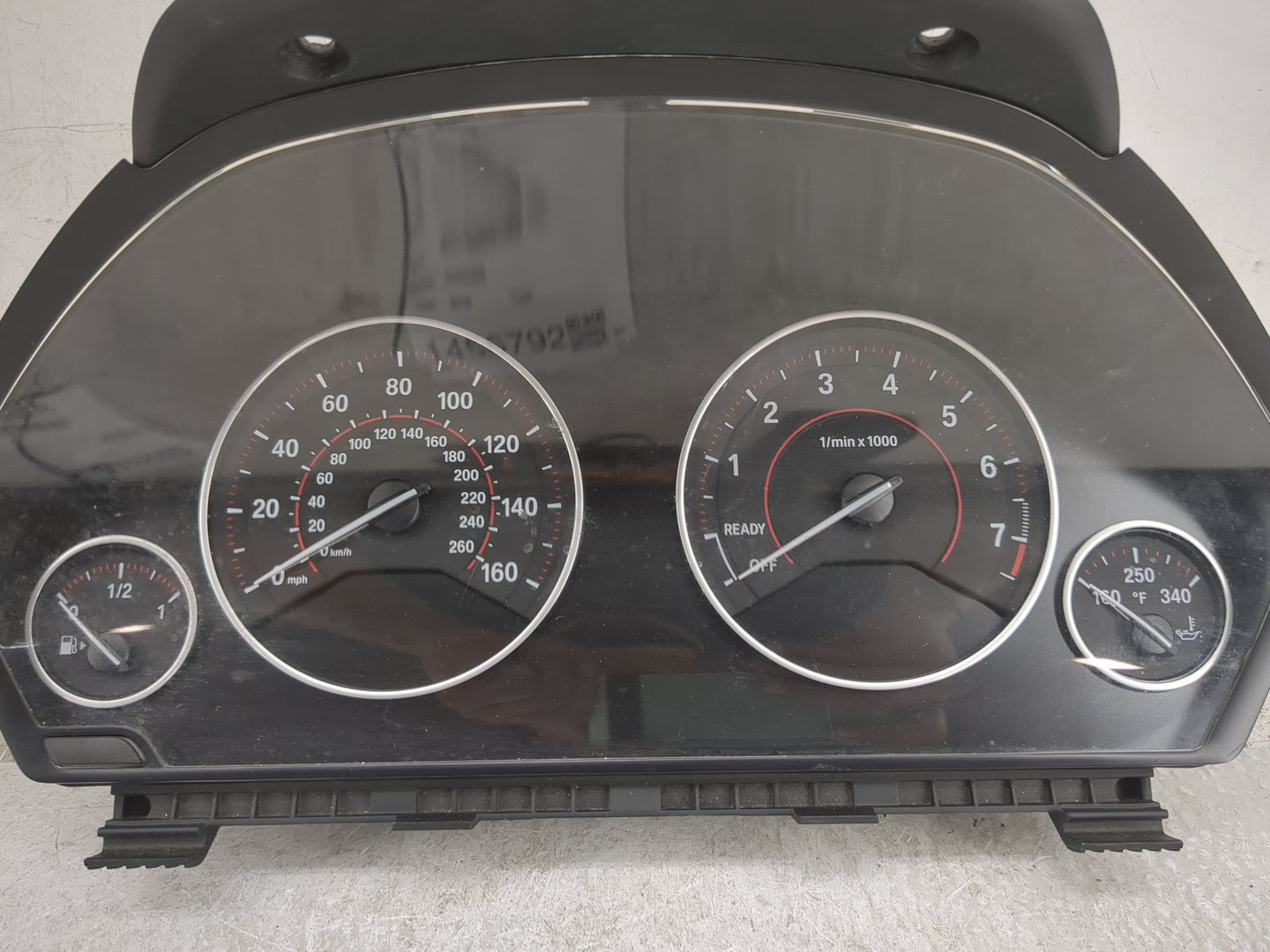 2012-2016 Bmw 328i Instrument Cluster Speedometer Gauges P/N:9 232 895 Miles: Fits OEM Used Auto Parts - Oemusedautoparts1.c