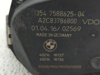 2012-2016 Bmw 328i Throttle Body P/N:1354 7588625-04 1354 7588625-03 Fits Fits 2012 2013 2014 2015 2016 2017 2018 OEM Used A