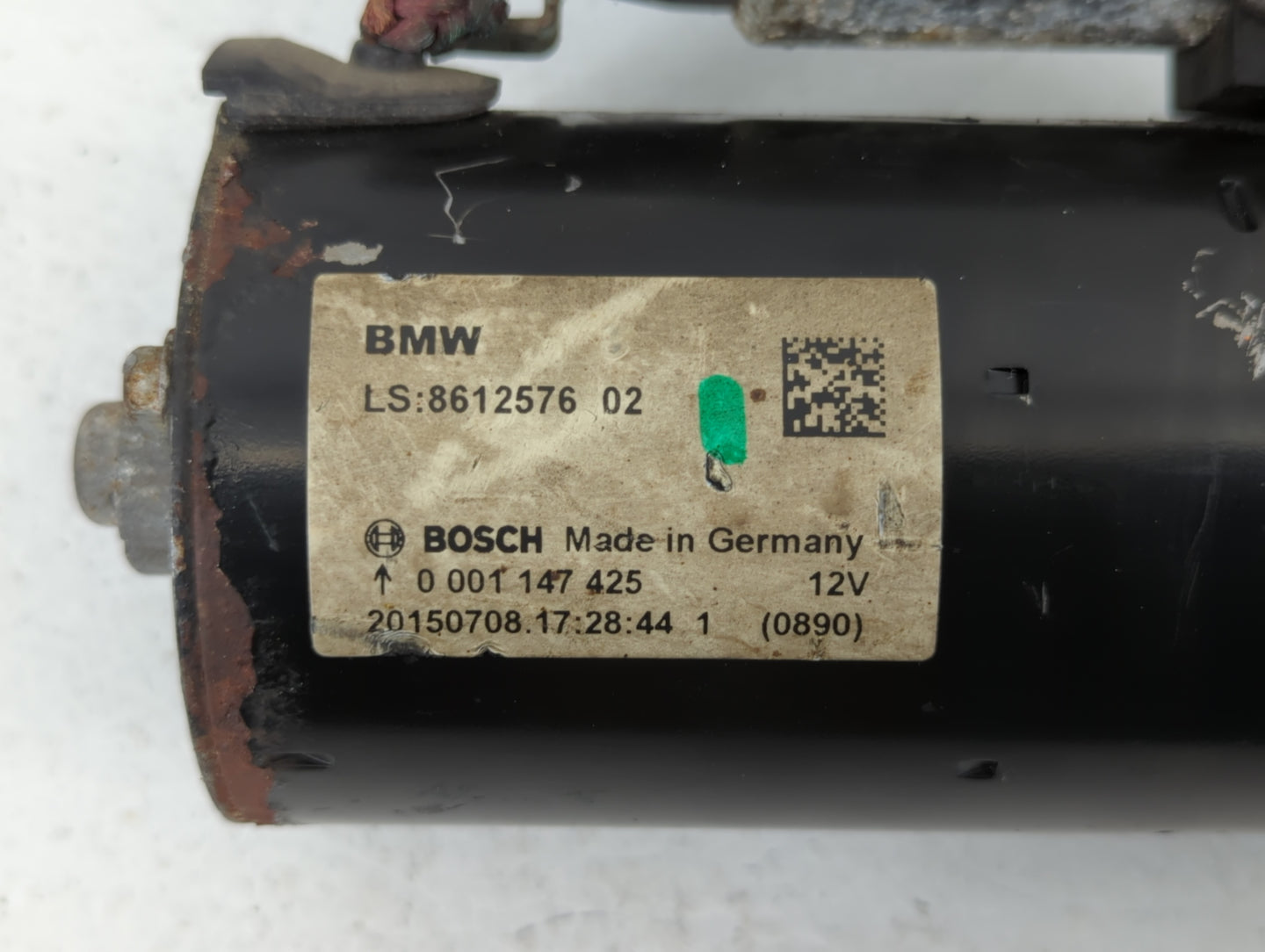 2013-2016 Bmw 328i Car Starter Motor Solenoid OEM P/N:0 001 147 425 Fits Fits 2012 2013 2014 2015 2016 2017 2018 OEM Used Au
