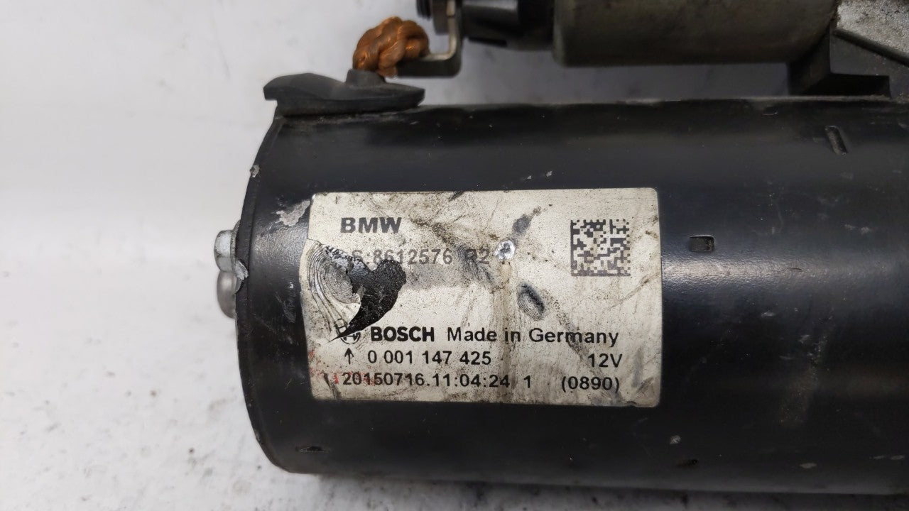 2013-2016 Bmw 328i Car Starter Motor Solenoid OEM P/N:8612576 7638194 Fits Fits 2012 2013 2014 2015 2016 2017 2018 OEM Used 