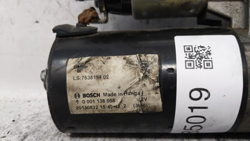 2013-2016 Bmw 328i Car Starter Motor Solenoid OEM P/N:8612576 7638194 Fits Fits 2012 2013 2014 2015 2016 2017 2018 OEM Used 