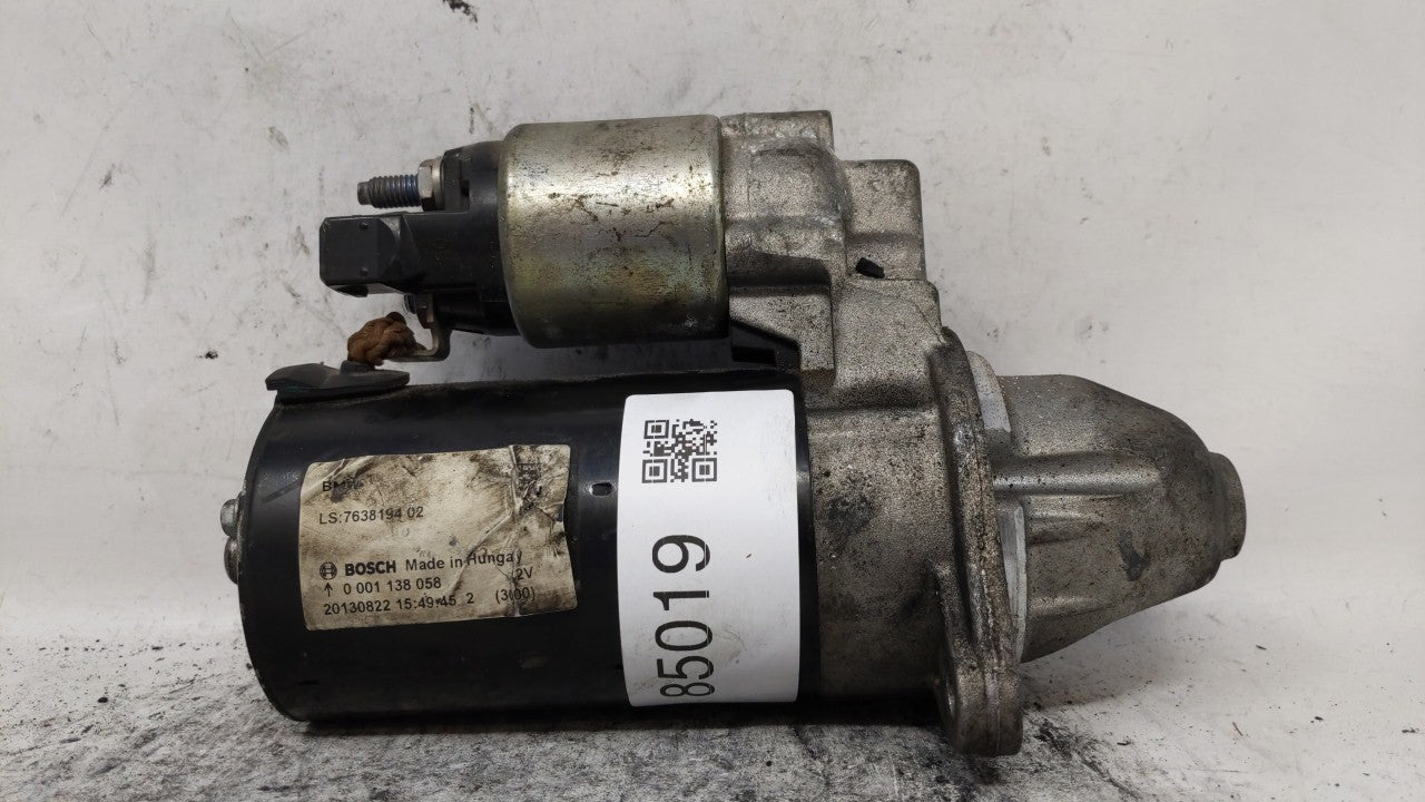 2013-2016 Bmw 328i Car Starter Motor Solenoid OEM P/N:8612576 7638194 Fits Fits 2012 2013 2014 2015 2016 2017 2018 OEM Used 