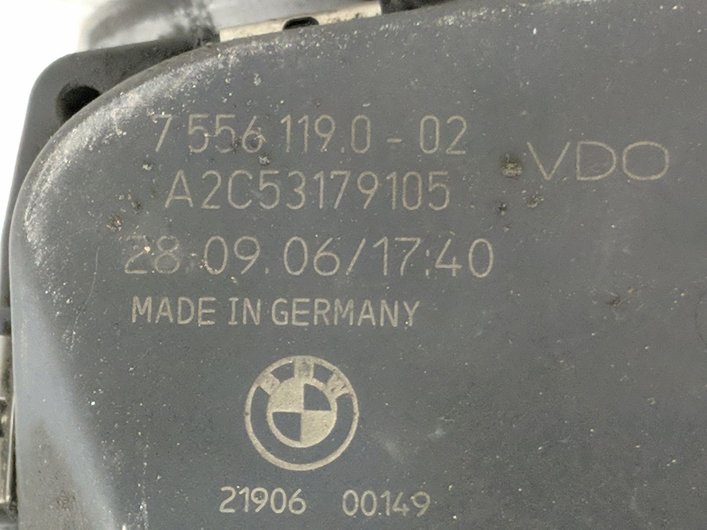 2011-2015 Bmw 335i Throttle Body P/N:A2C53179105 7 556 119 Fits Fits 2010 2011 2012 2013 2014 2015 2016 2017 2018 2019 2020 