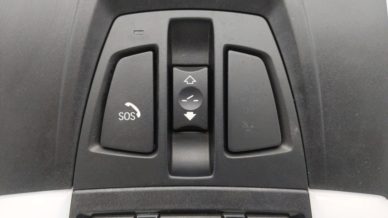 2016 Bmw 340i Overhead Roof Console Black - Oemusedautoparts1.com