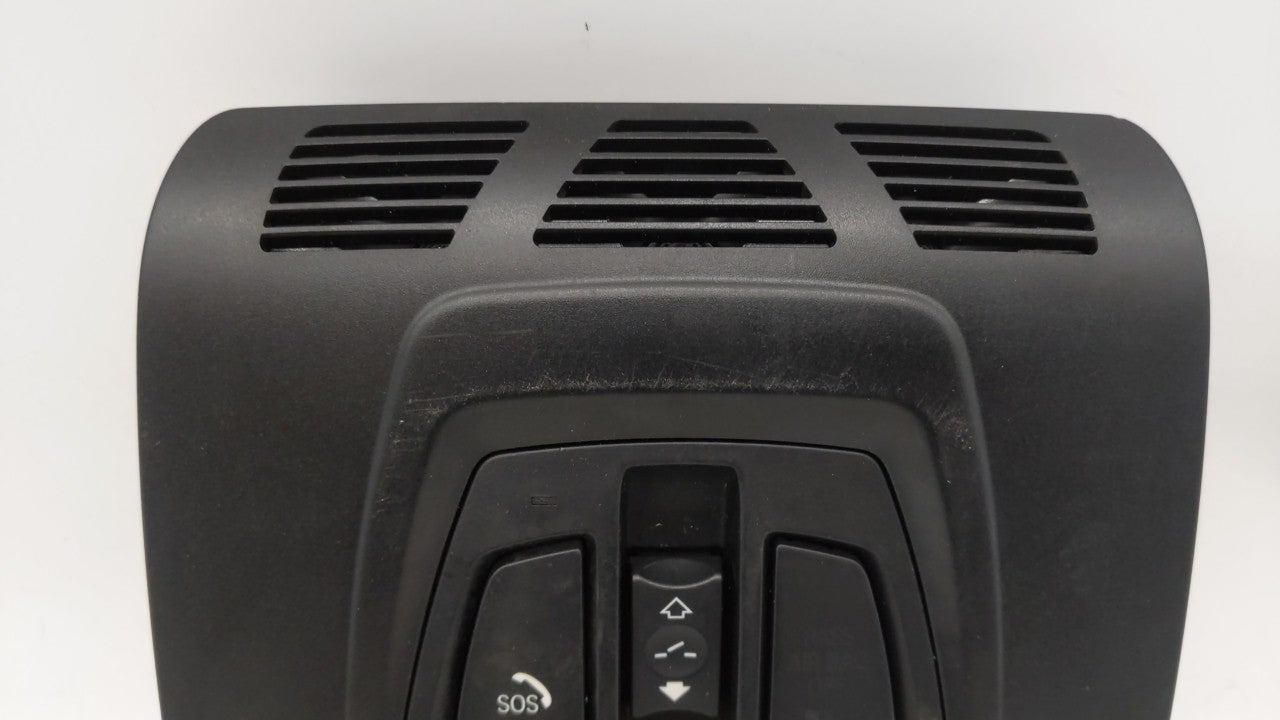 2016 Bmw 340i Overhead Roof Console Black - Oemusedautoparts1.com