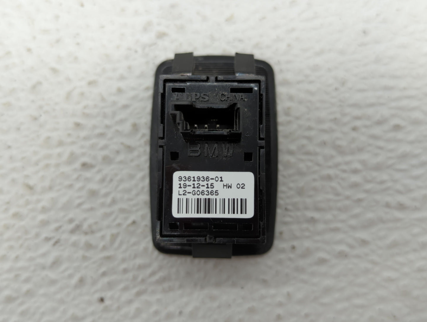 2016 Bmw 340i Driver Left Rear Power Window Switch 9361936-01 - Oemusedautoparts1.com