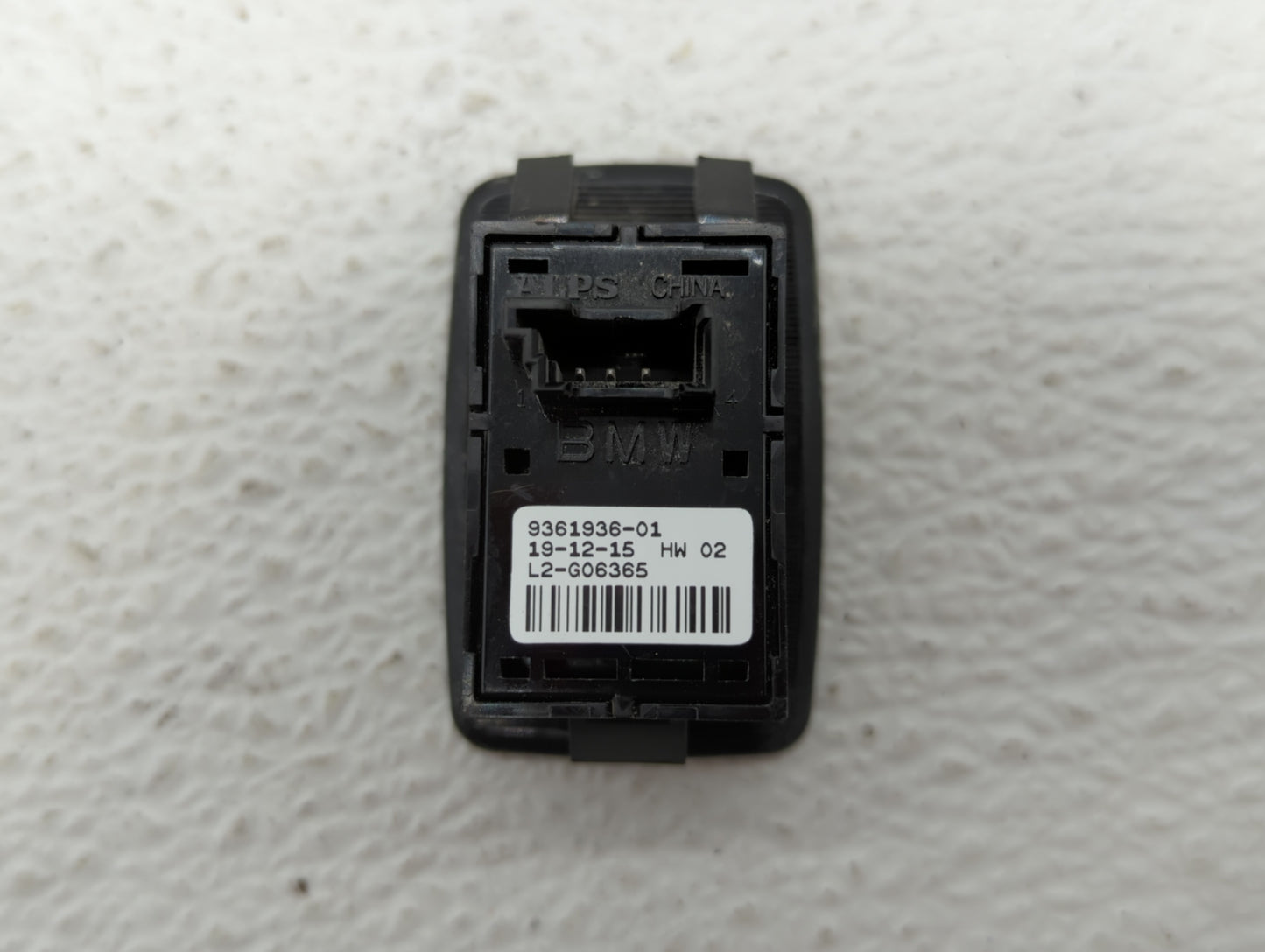 2016 Bmw 340i Driver Left Rear Power Window Switch 9361936-01 - Oemusedautoparts1.com