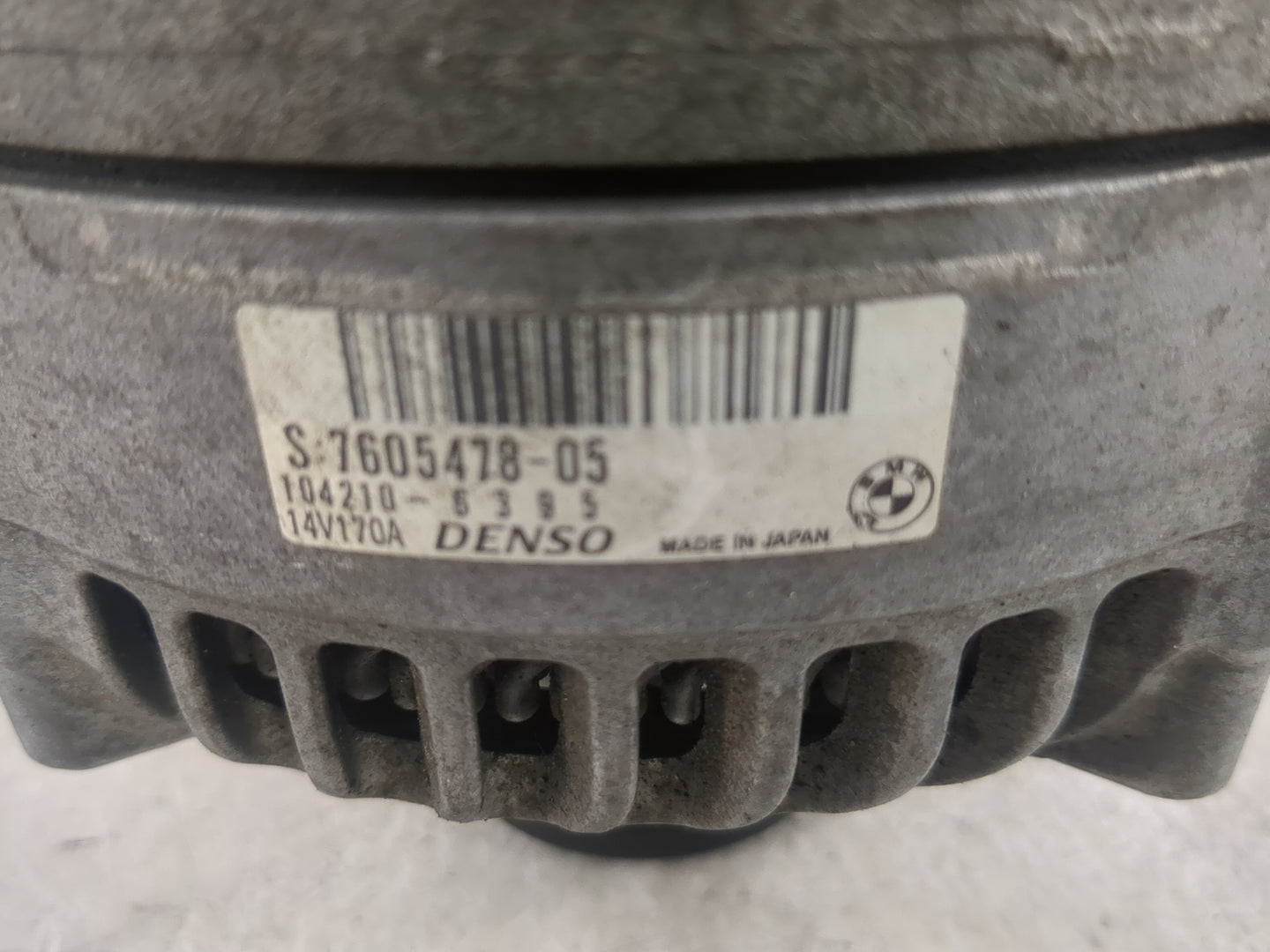 2014-2016 Bmw 428i Alternator Replacement Generator Charging Assembly Engine OEM P/N:7605478-05 Fits OEM Used Auto Parts - O
