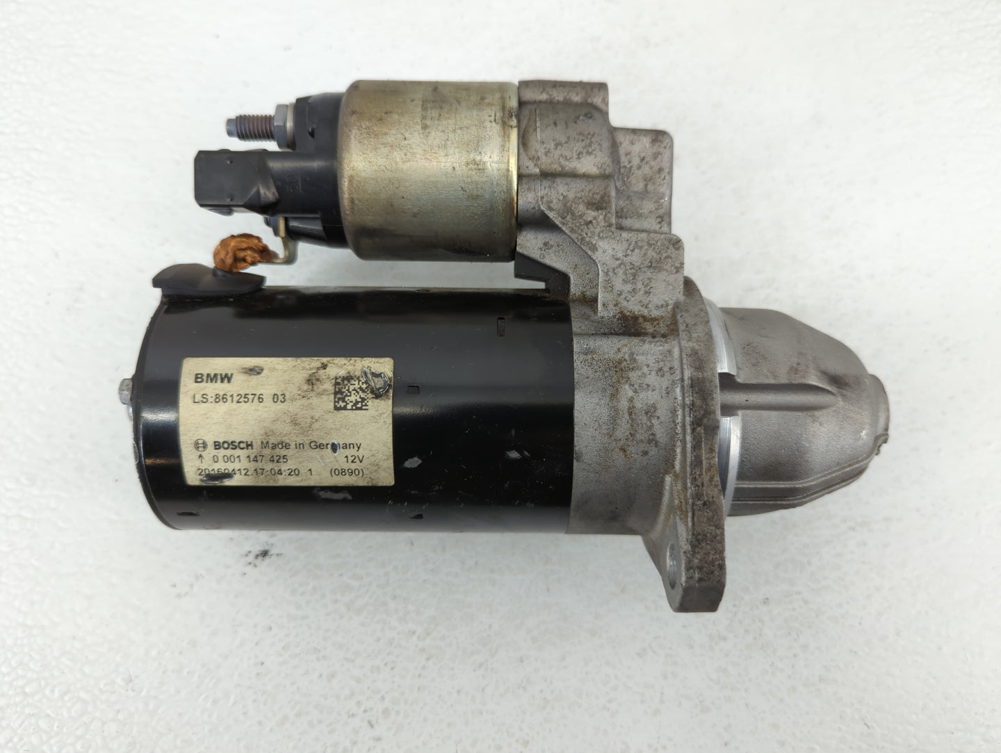 2014-2016 Bmw 428i Car Starter Motor Solenoid OEM P/N:8612576 03 Fits Fits 2012 2013 2014 2015 2016 2017 2018 OEM Used Auto 