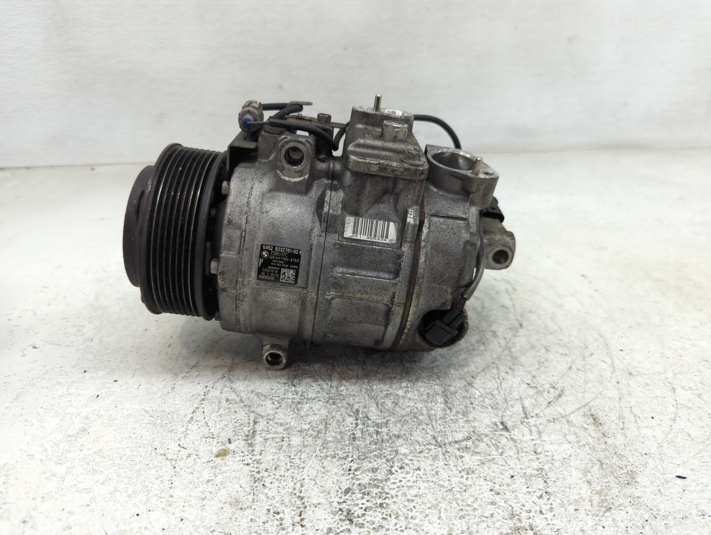 2014-2016 Bmw 435i Air Conditioning A/c Ac Compressor Oem - Oemusedautoparts1.com