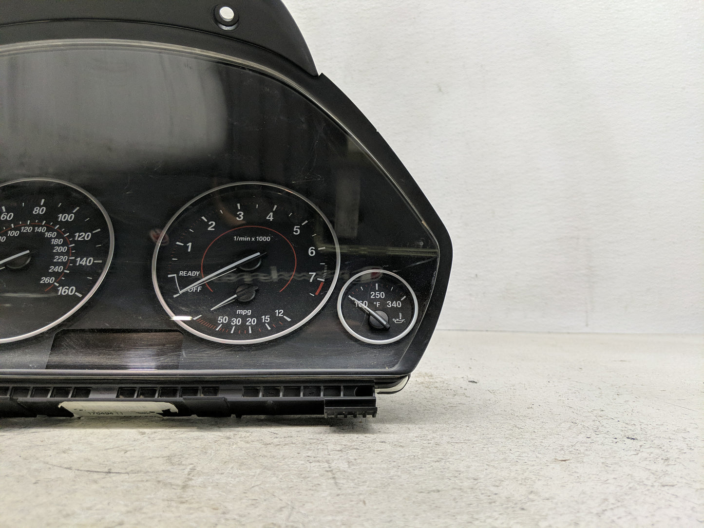 2014-2016 Bmw 528i Instrument Cluster Speedometer Gauges P/N:176494 11 Fits Fits 2014 2015 2016 2017 2018 OEM Used Auto Part