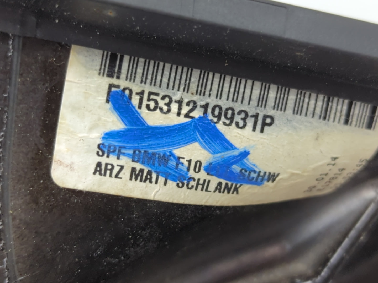 2014-2016 Bmw 528i Driver Side View Mirror - Left Door Mirror OEM Used - Oemusedautoparts1.com