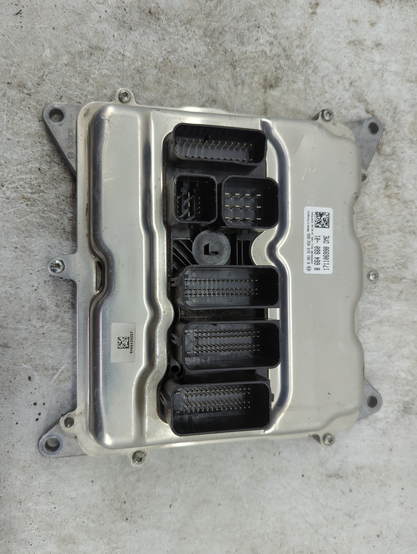 2016 Bmw 528i PCM Engine Control Computer ECU ECM PCU OEM P/N:0261S15452 8664660-01, 1711069998 Fits OEM Used Auto Parts - O