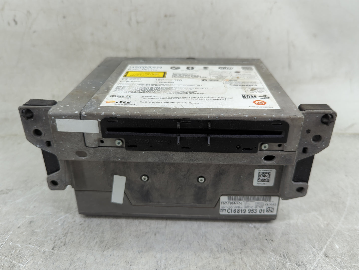 2014-2016 Bmw 528i Radio AM FM Cd Player Receiver Replacement P/N:NBT HU T8GB067, 6434A-B067 Fits Fits 2014 2015 2016 2017 2