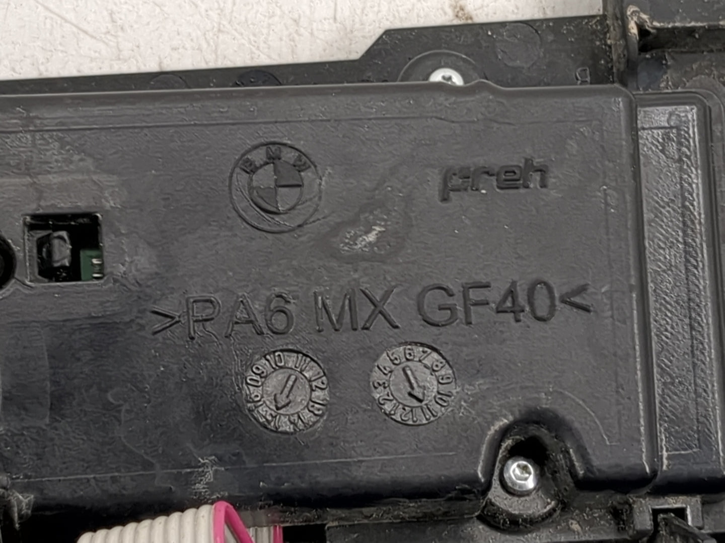 2011-2016 Bmw 528i Climate Control Module Temperature AC/Heater Replacement P/N:PA6 MX GF40 Fits OEM Used Auto Parts - Oemus