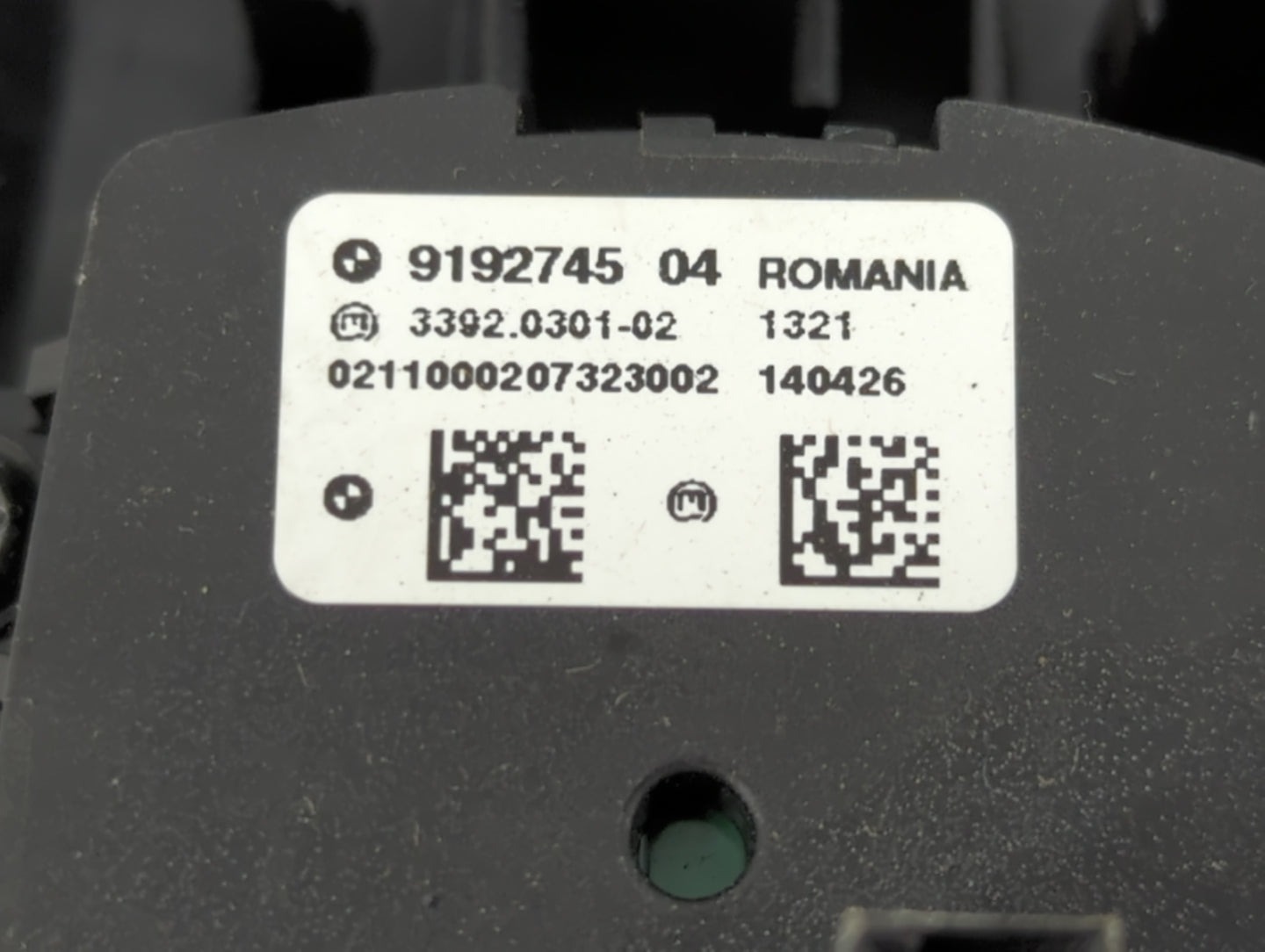 2014-2016 Bmw 528i Headlight Head Light Switch Lamp Control 9192745 - Oemusedautoparts1.com