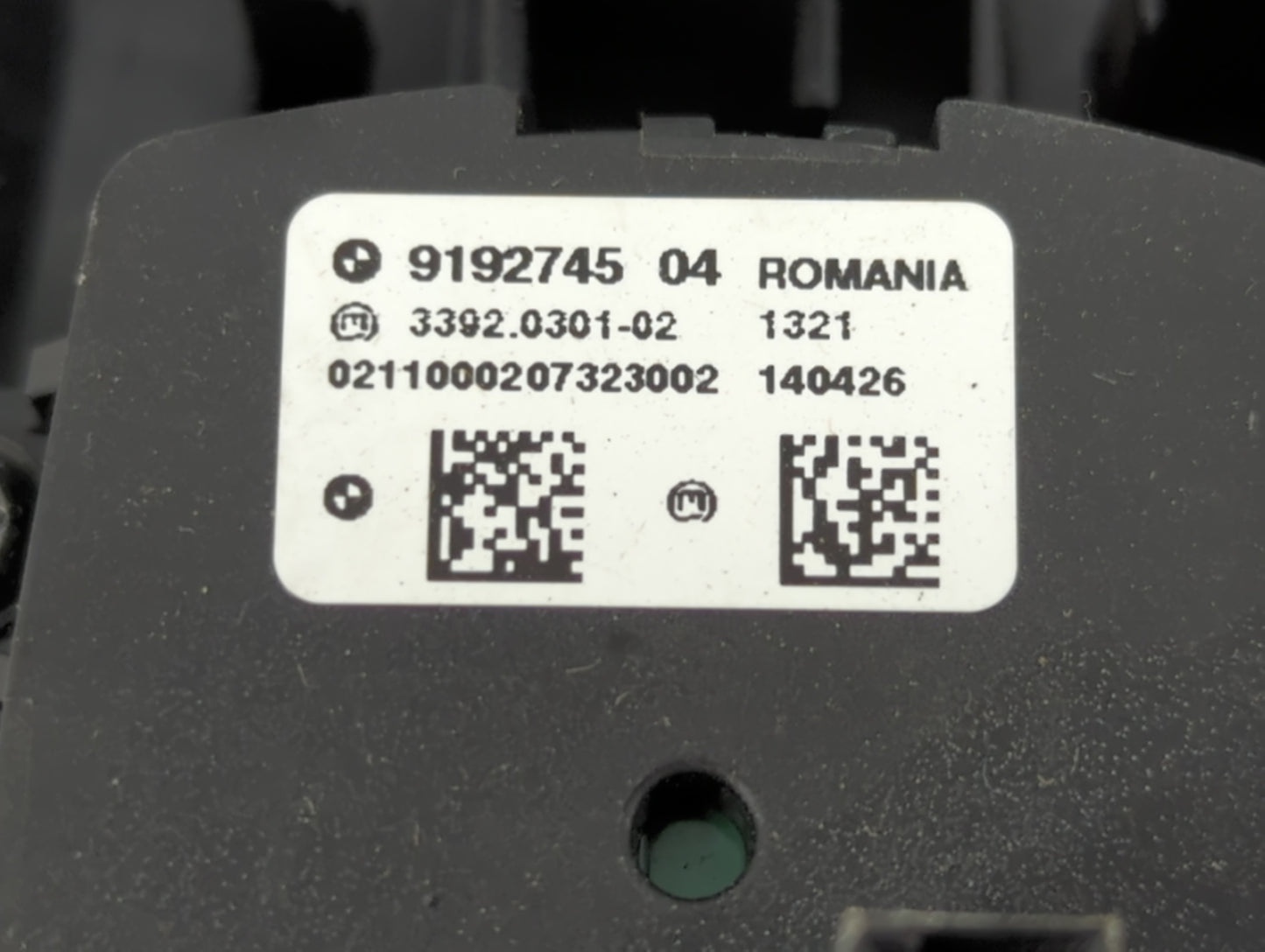 2014-2016 Bmw 528i Headlight Head Light Switch Lamp Control 9192745 - Oemusedautoparts1.com