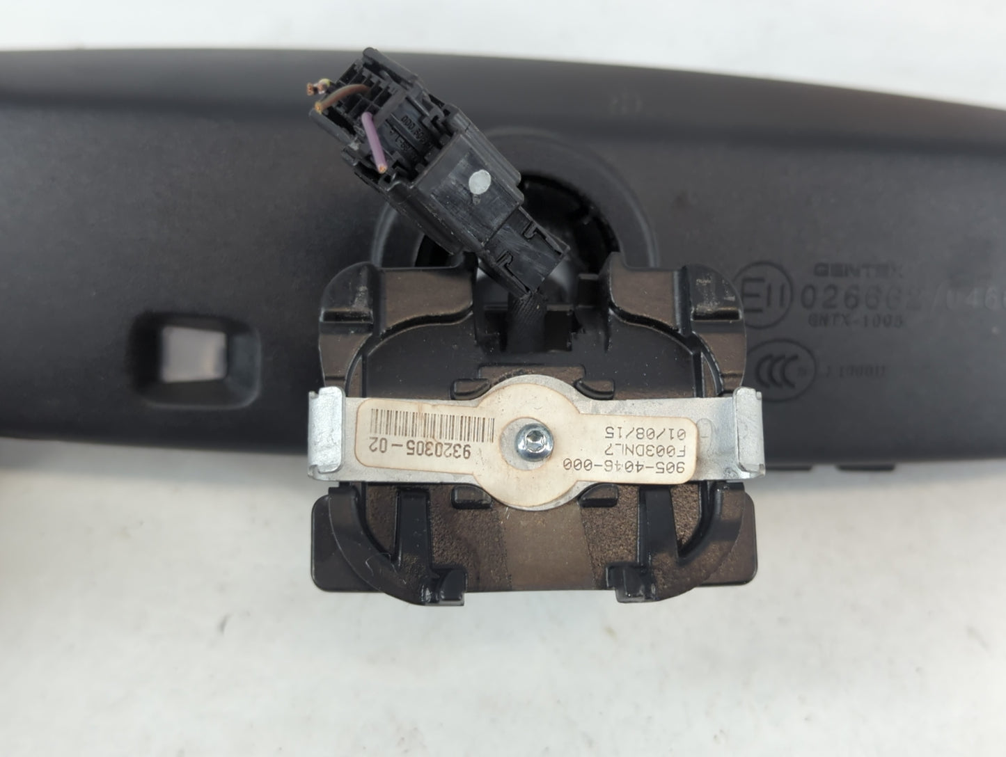 2012-2016 Bmw 528i Interior Rear View Mirror Replacement OEM P/N:9320305-02 Fits Fits 2012 2013 2014 2015 2016 2017 2018 OEM