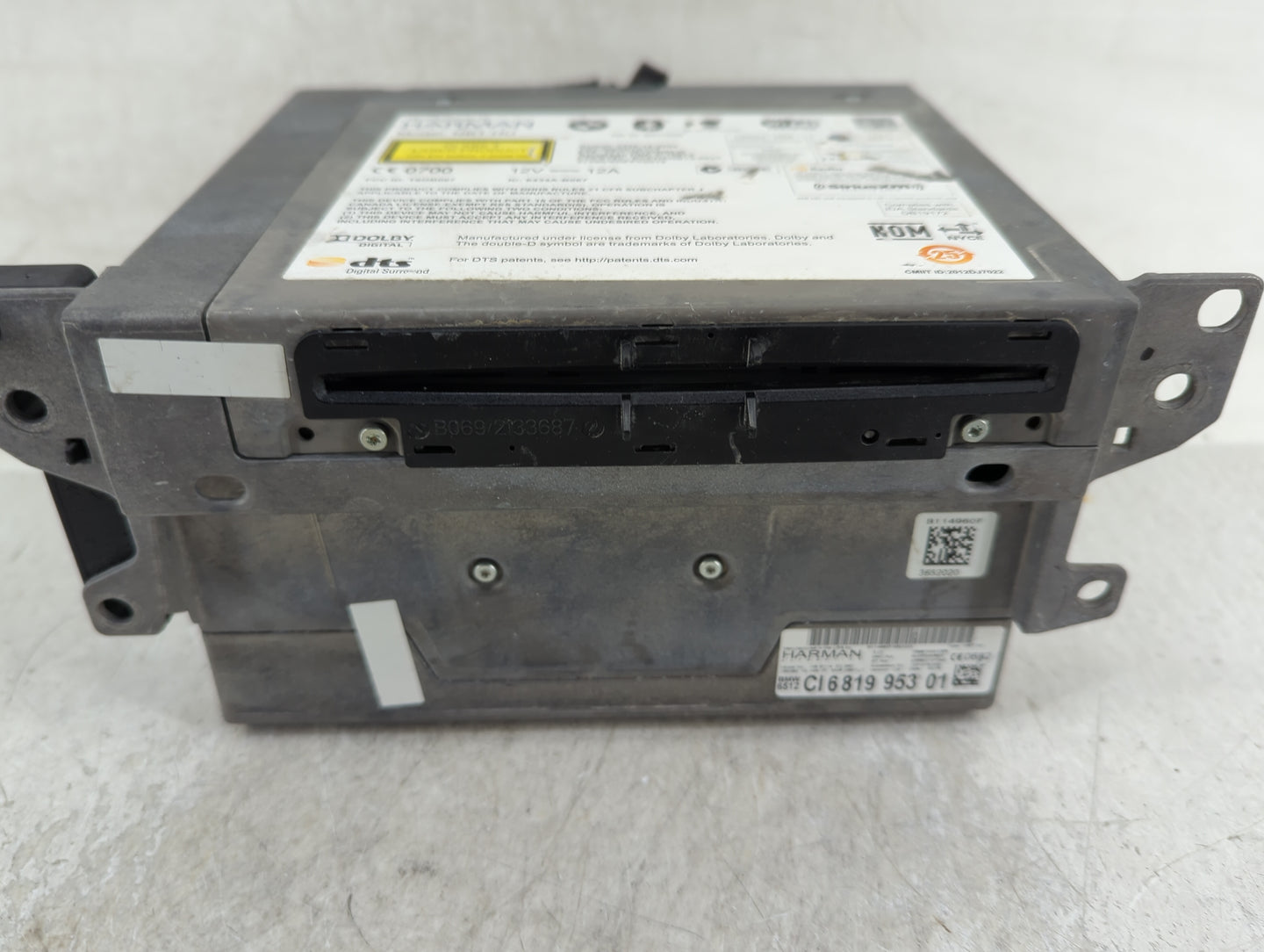 2014-2016 Bmw 640i Radio AM FM Cd Player Receiver Replacement P/N:681995301 Fits Fits 2014 2015 2016 2017 OEM Used Auto Part
