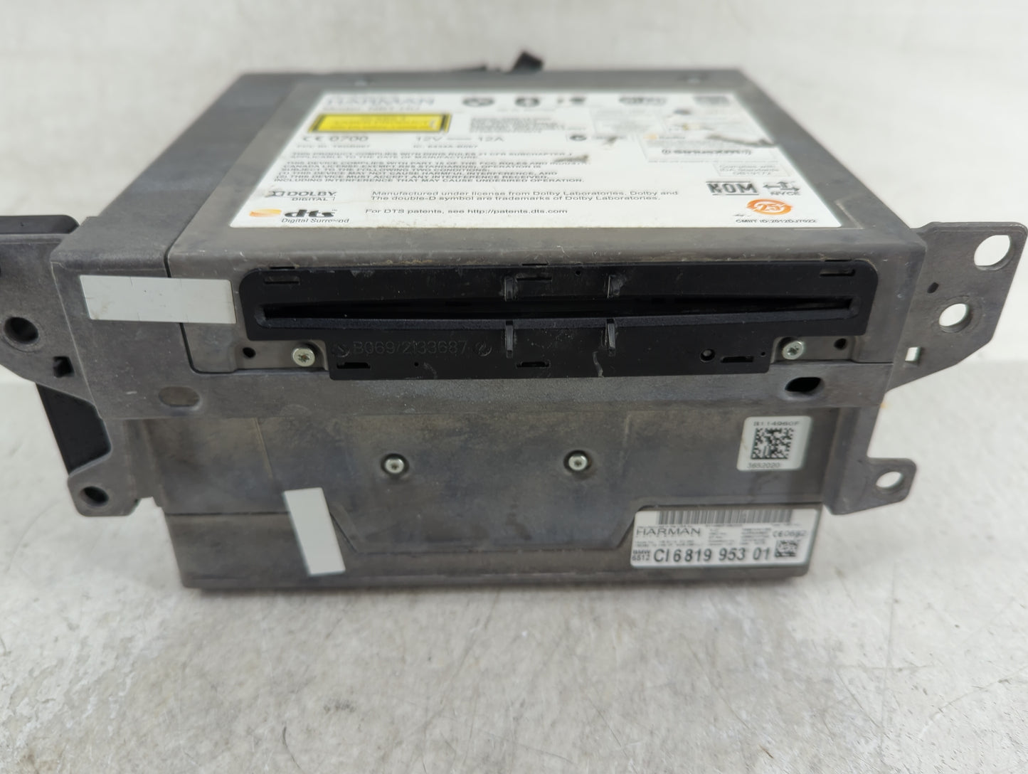 2014-2016 Bmw 640i Radio AM FM Cd Player Receiver Replacement P/N:681995301 Fits Fits 2014 2015 2016 2017 OEM Used Auto Part