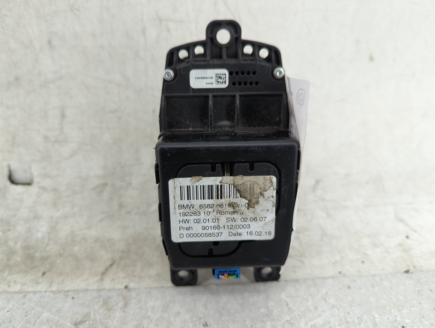 2016 Bmw 750 Combination Switch - Column 65826819|90160-112/0003 - Oemusedautoparts1.com