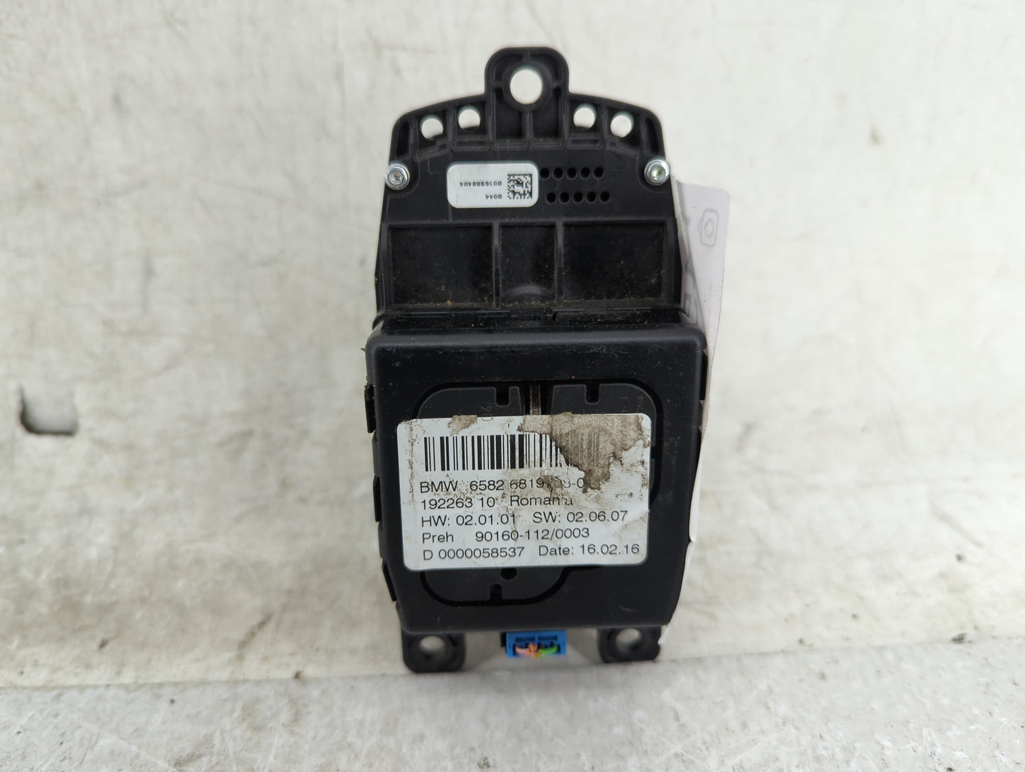 2016 Bmw 750 Combination Switch - Column 65826819|90160-112/0003 - Oemusedautoparts1.com