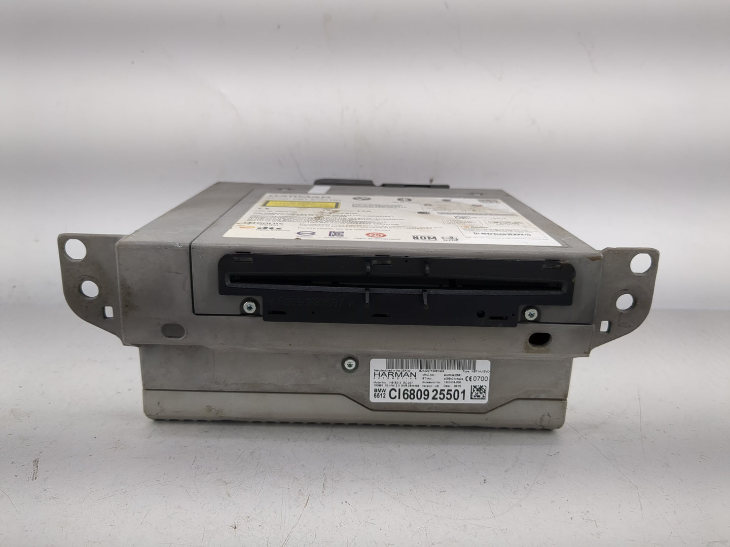 2016-2019 Bmw 750i Radio AM FM Cd Player Receiver Replacement Fits Fits 2016 2017 2018 2019 2020 2021 OEM Used Auto Parts - 